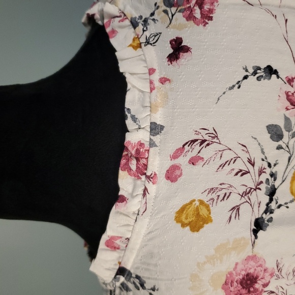 Buffalo David Bitton Floral Viscose Top Blouse M - Picture 6 of 12